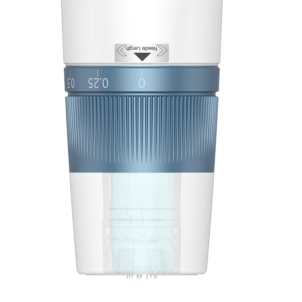 Hydra Pen H5 Serum Infusion Microneedling Pen close up to its tips