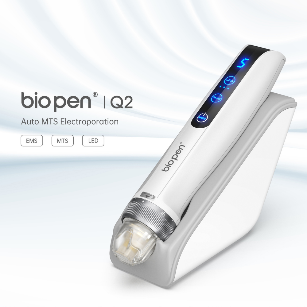 Bio Pen Q2 Microneedling Pen with EMS, LED & MTS