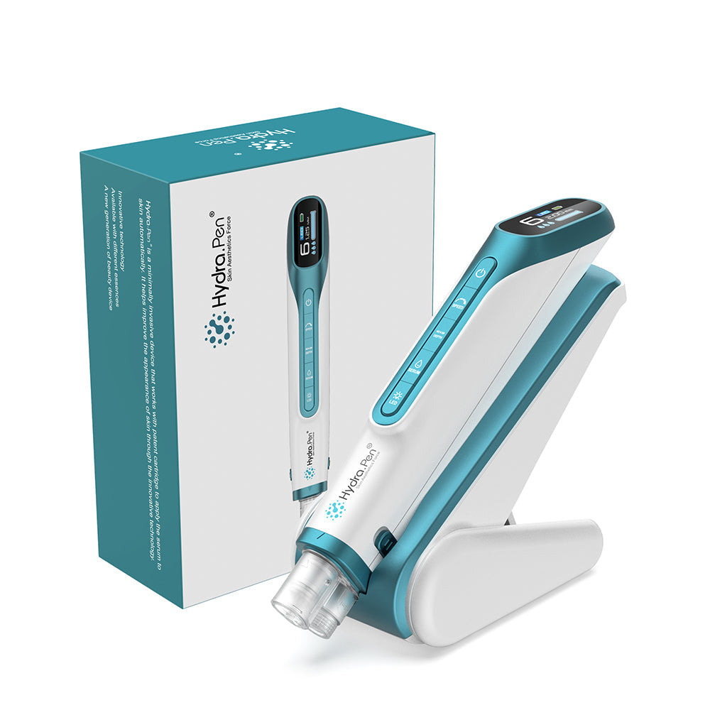 Hydra Pen H6 Advanced Serum Infusion Microneedling Pen & its packaging