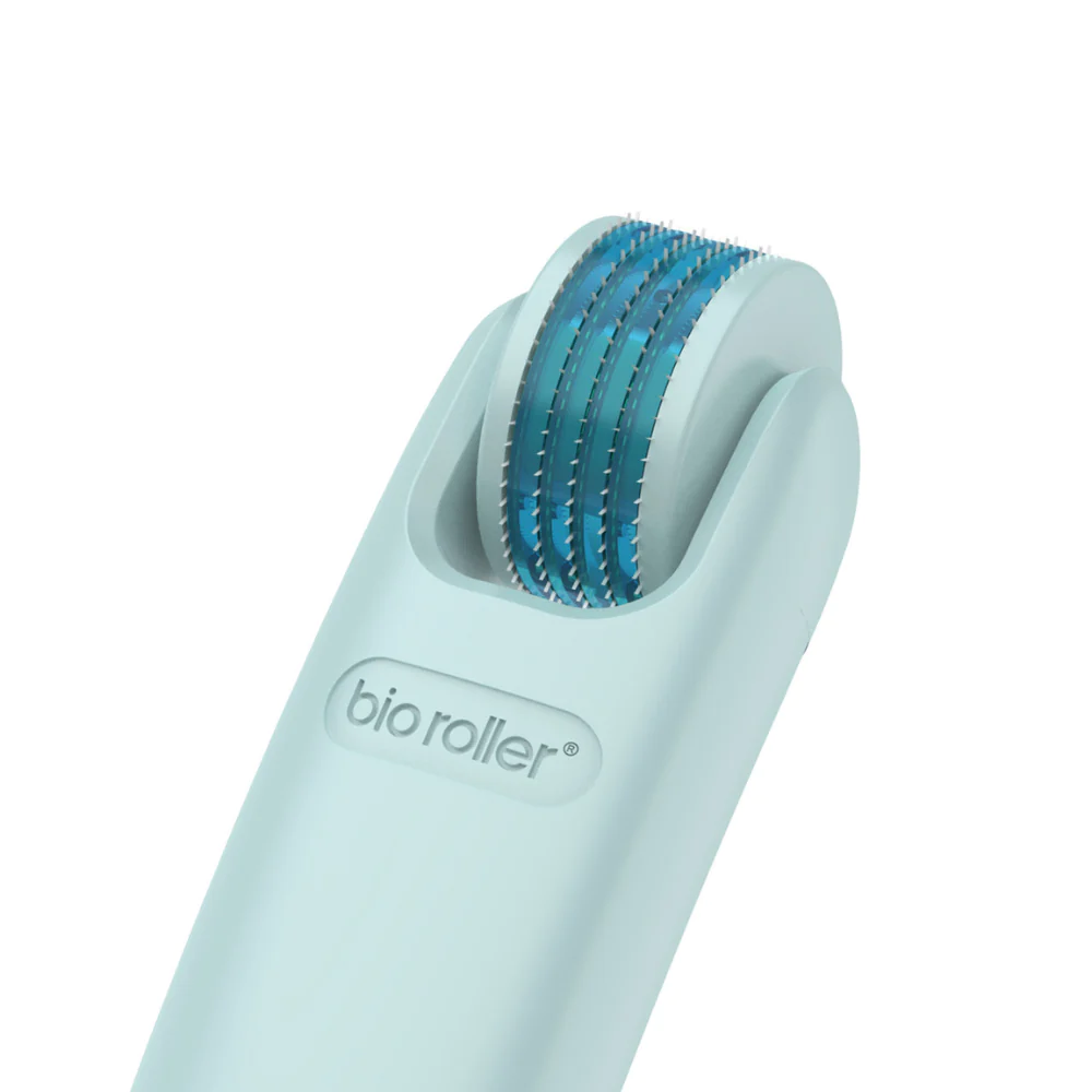 close up of derma roller head