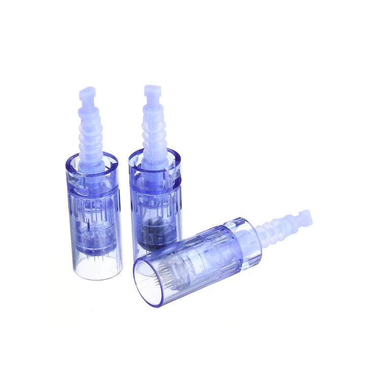 Close up on 36 Pin Replacement Cartridges for Dr Pen A6 Ultima