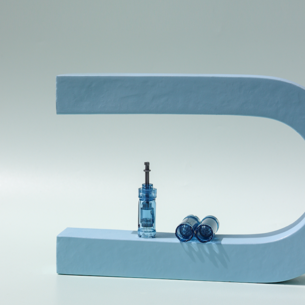 12-Pin Microneedle Cartridge for Dr. Pen A9 Microneeling Pen on display