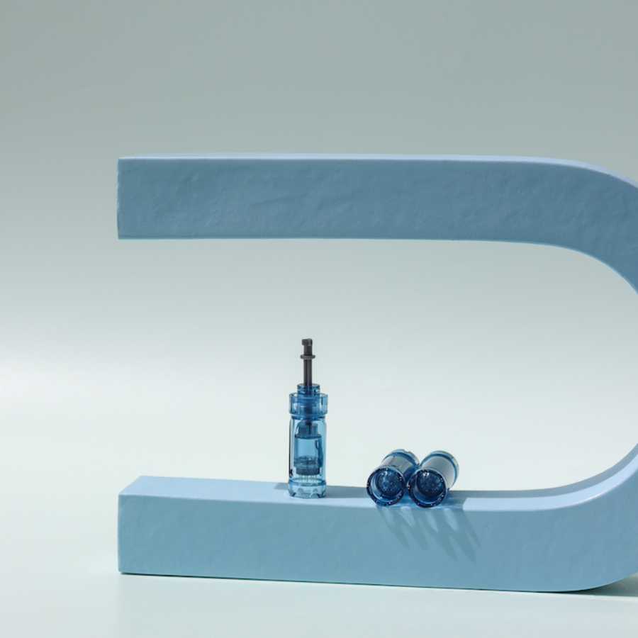 12-Pin Microneedle Cartridge for Dr. Pen A9 Microneeling Pen on display