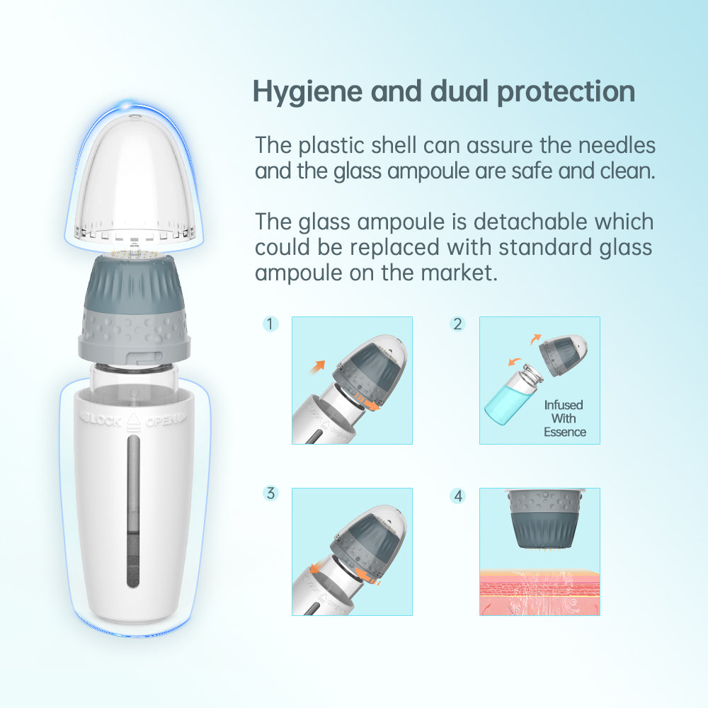 Key feature of Dr. Pen Bio Needle H24 Hydra Adjustable Derma Stamp
