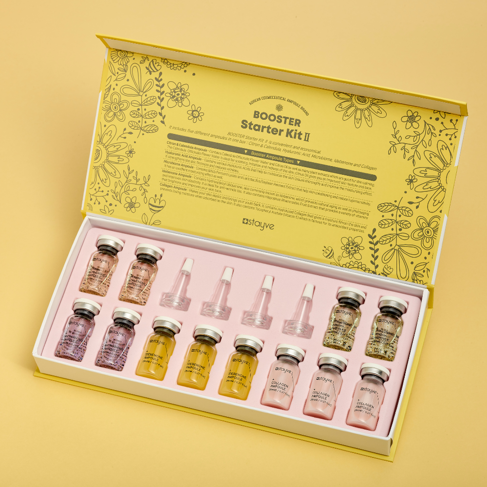 Stayve Booster Starter Kit 2 (Microneedling Ampoule)