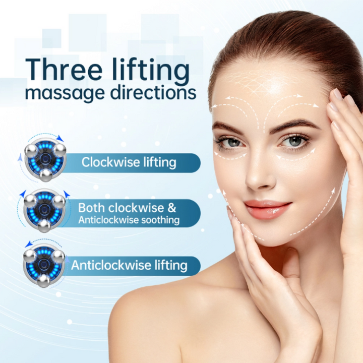 3 lifting massag direction of Bio Pen T6 Professional Radio Frequency Skin Tightening and Lifting Device