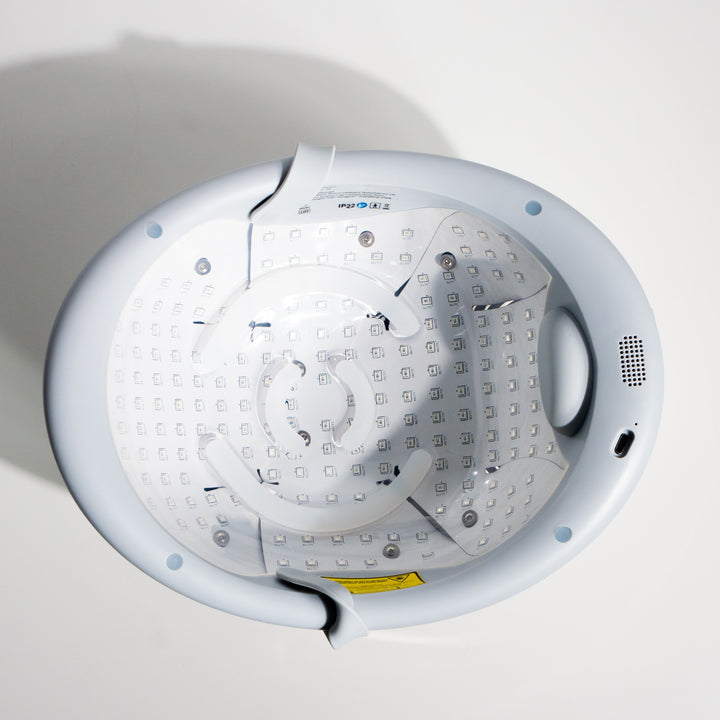 Casca Reboot Volume Max pentru creșterea părului cu 200 diode laser - Aprobată FDA