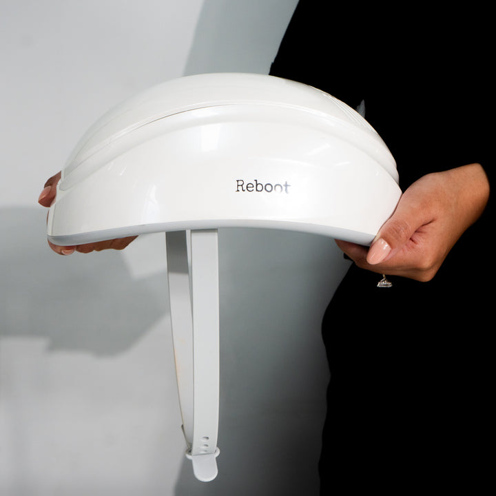 Casca Reboot Volume Max pentru creșterea părului cu 200 diode laser - Aprobată FDA