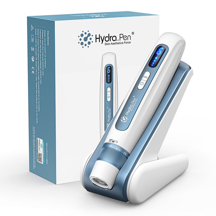 Hydra Pen H5 Serum Infusion Microneedling Pen & its packaging box
