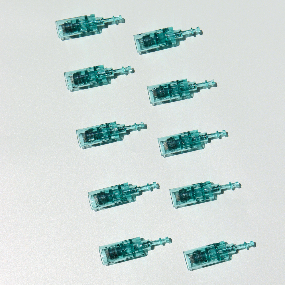 10 pieces of 36-Pin needle Dr. Pen cartridge, compatible with the A6S Microneedling Pen.
