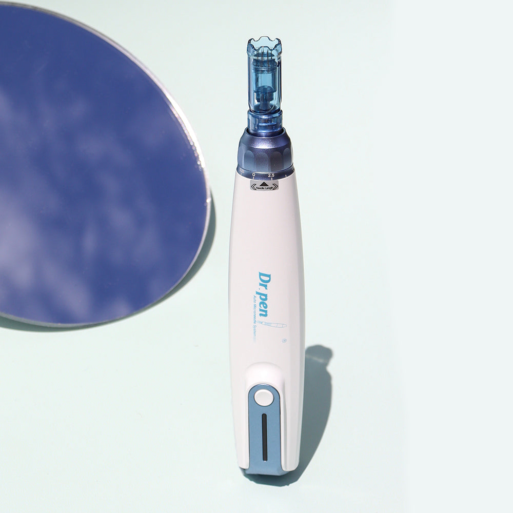 Dr. Pen A9 microneedling pen standing