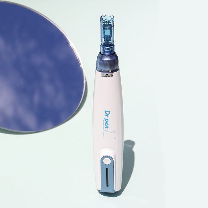 Dr. Pen A9 microneedling pen standing