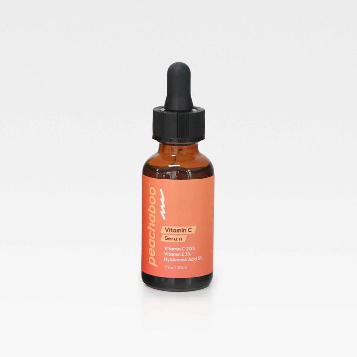 Close up shot of Peachaboo Vitamin C Serum
