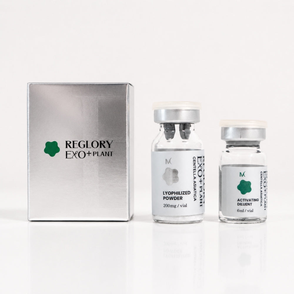 Reglory EXO+Plant Centella Asiatica box with lyophilized powder and activating diluent vials