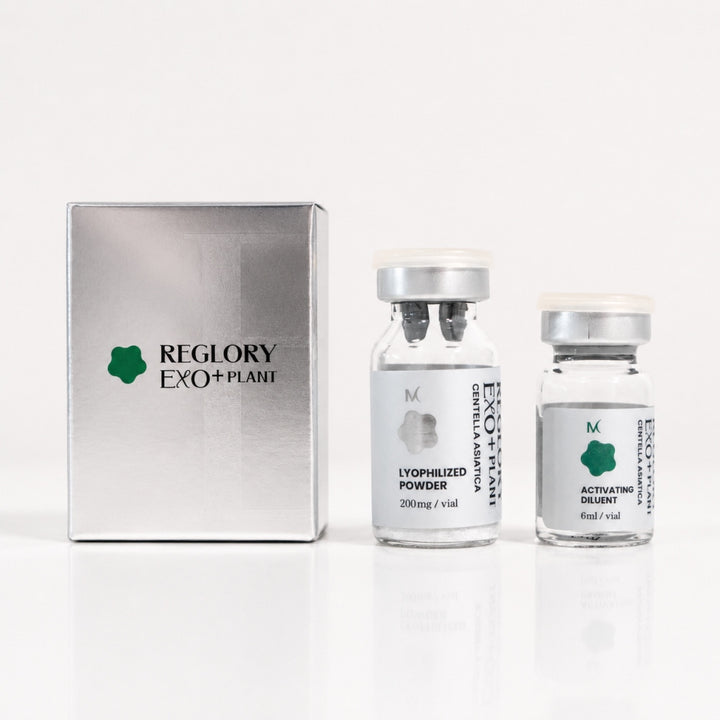 Reglory EXO+Plant Centella Asiatica box with lyophilized powder and activating diluent vials