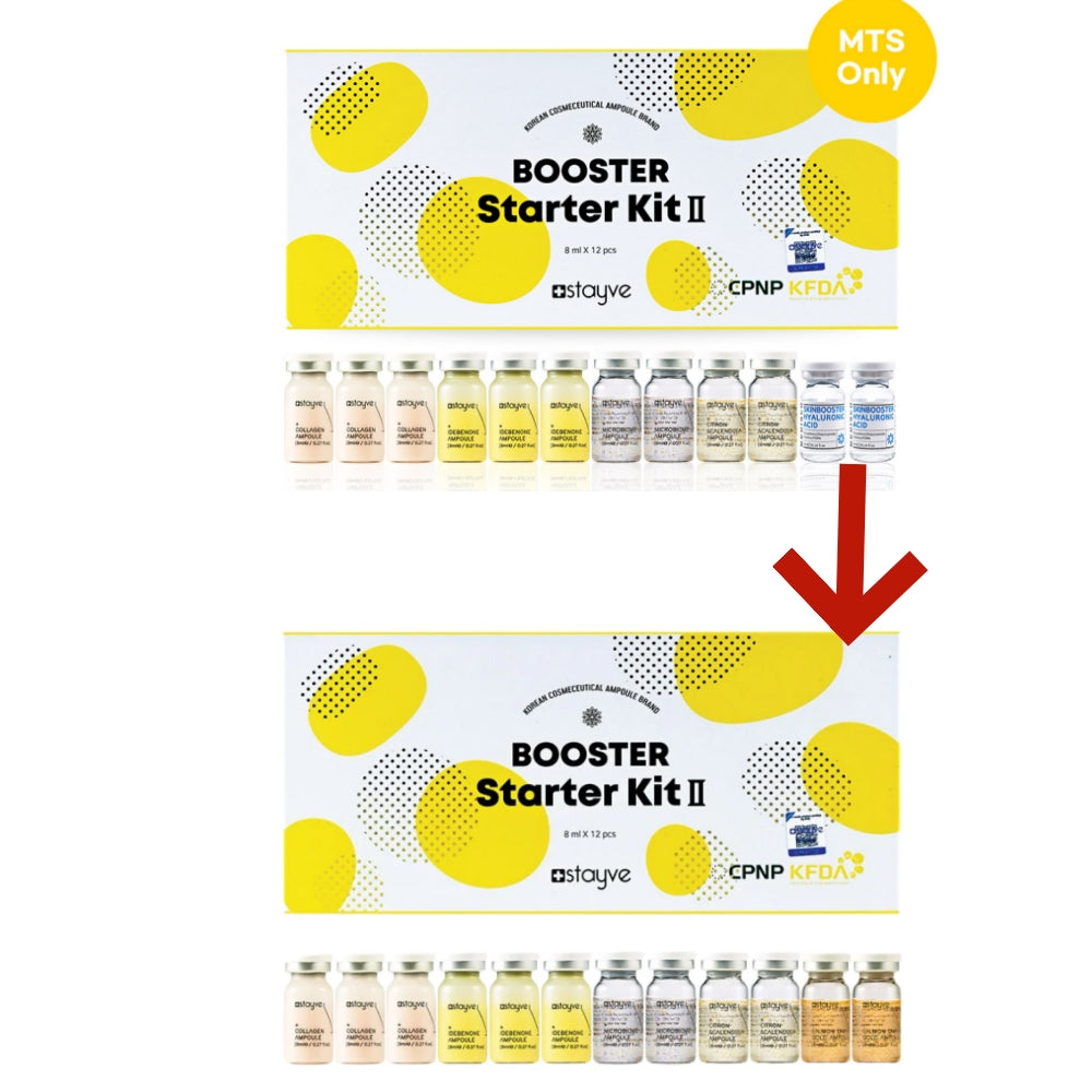 Stayve Booster Startovací sada 2 (Microneedling ampule)