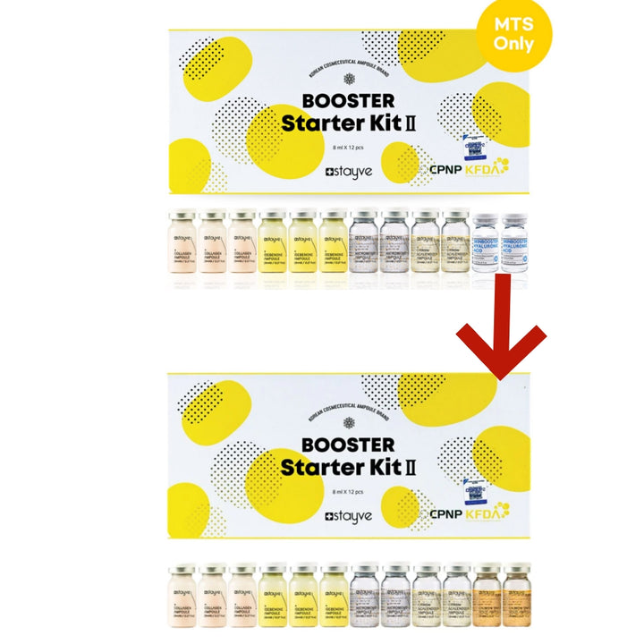 Stayve Booster Startovací sada 2 (Microneedling ampule)