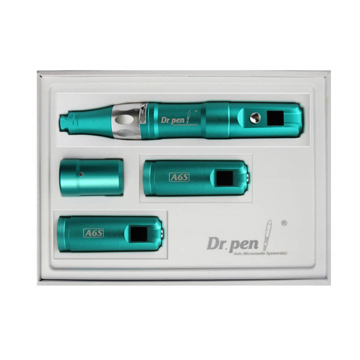 Image of Dr. Pen Ultima A6S Professional Plus Microneedling Pen in its box 