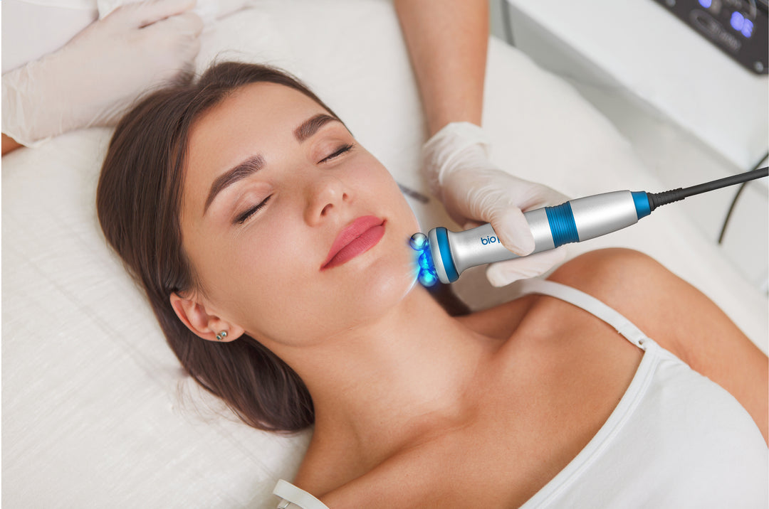 Bio Pen T6 Av Dr. Pen Professionell Radio Frequency Huduppstramnings- och Lyftningsapparat