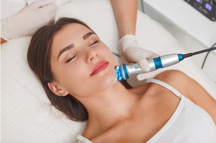 Bio Pen T6 Av Dr. Pen Professionell Radio Frequency Huduppstramnings- och Lyftningsapparat