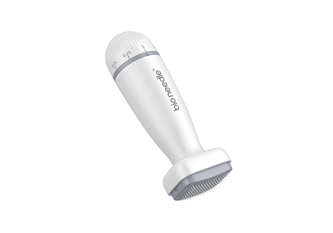 Bio Needle Justerbar Derma Stamp Micro Needling-verktyg för hårväxt