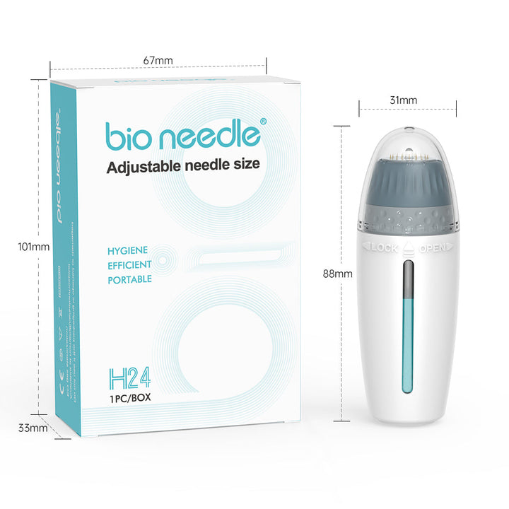 Dimension of Dr. Pen Bio Needle H24 Hydra Adjustable Derma Stamp