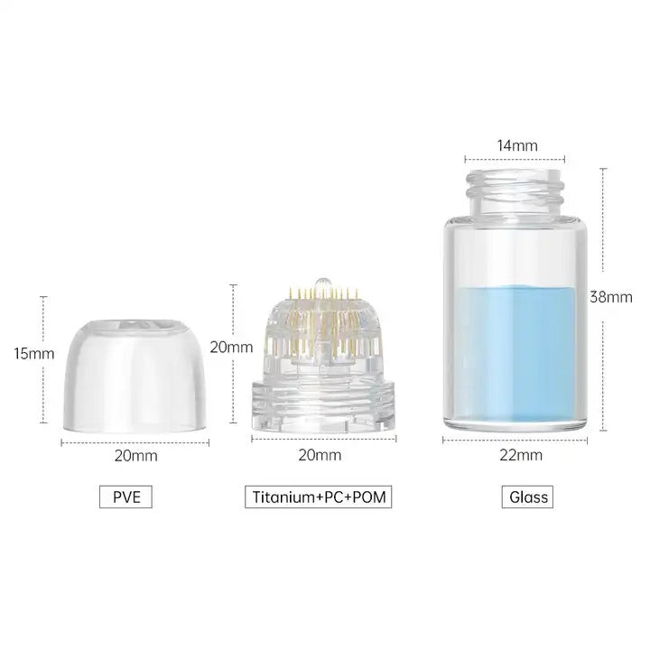 Dimension of Hydra Needle HN20 Derma Stamp