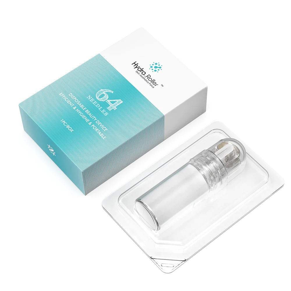 Image of Dr. Pen Hydra Roller 64 Pin  & its packaging 