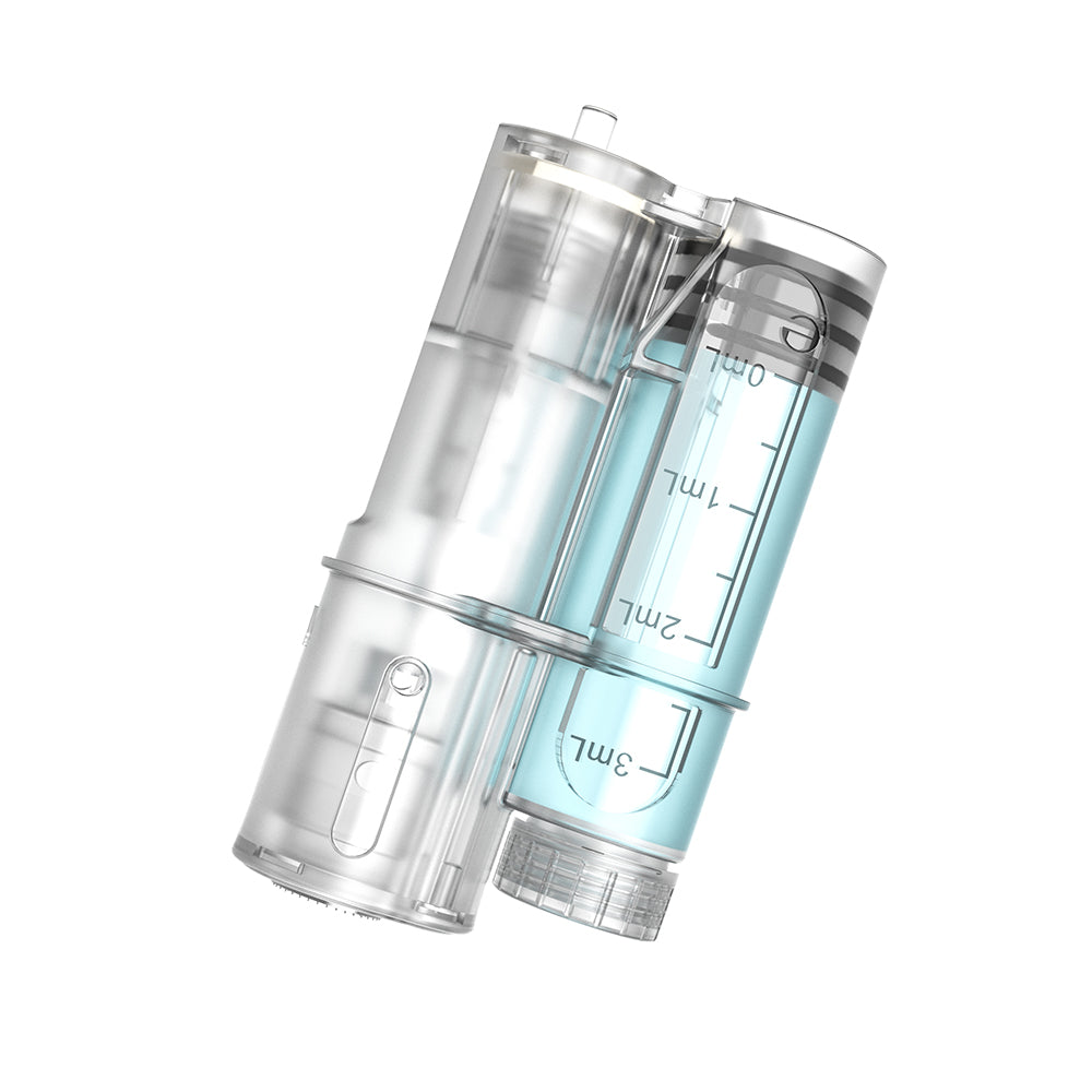 Close up image of Square Nano Cartridges for Hydra Pen H6 