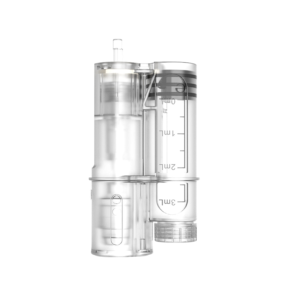 Close up image of Round Nano Cartridges for Hydra Pen H6