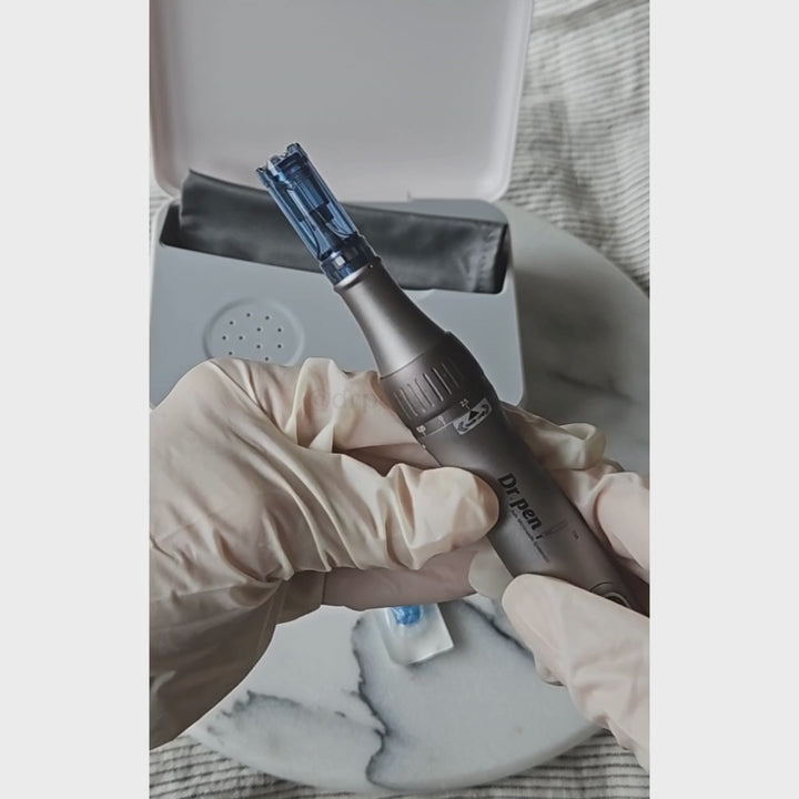 Video on using Dr. Pen M8S Microneedling Pen
