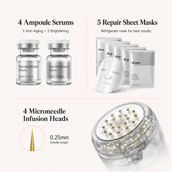 *NOVINKA* Dr. Pen Micro-Infusion Skin Needling Stamp Kit