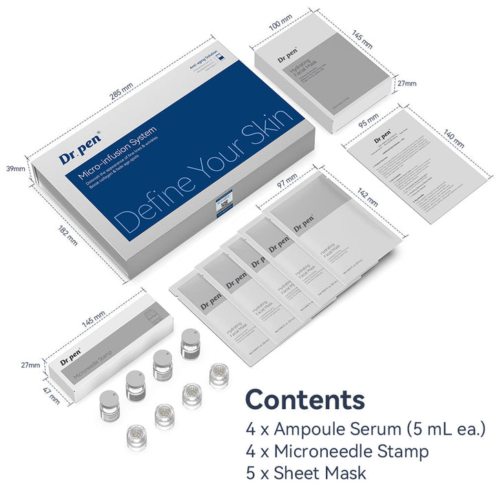 *NOVINKA* Dr. Pen Micro-Infusion Skin Needling Stamp Kit